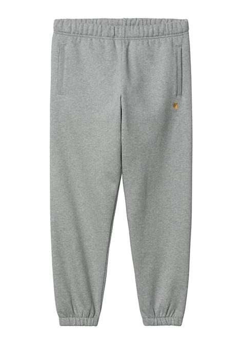 chase sweat pant uomo grigi CARHARTT WIP | I03366700M.XX